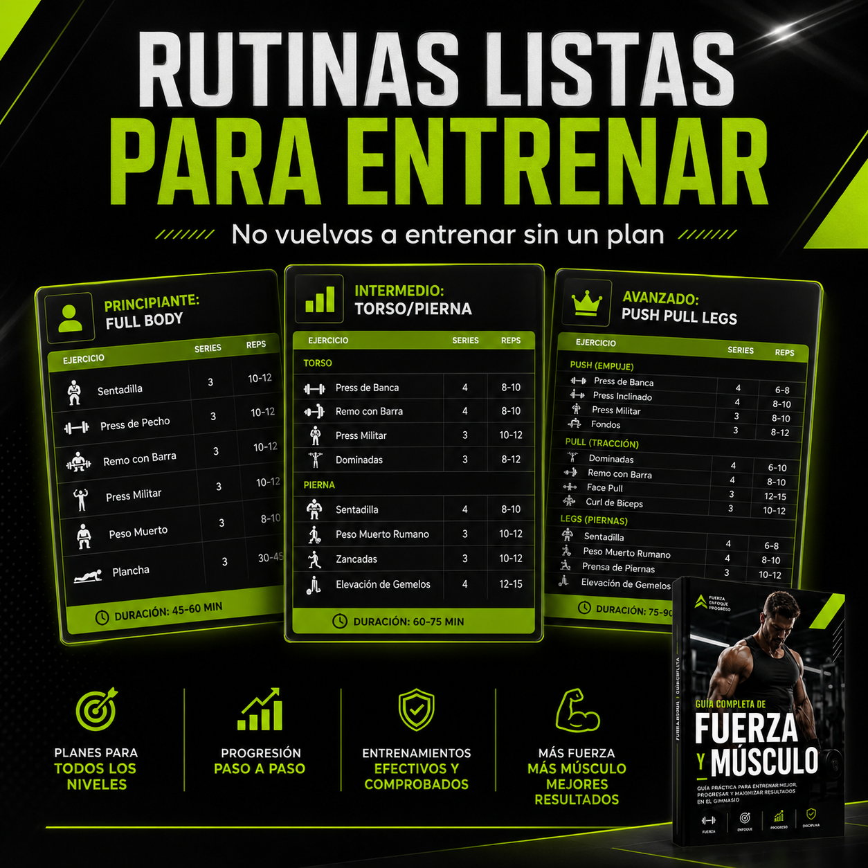 Fuerza y Músculo: Guía Completa